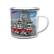 ŠN Enamel Mug Tram T6A5 330ml - A Must-Have - Travel Mug