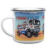 It's a Pity Not to Buy the 1988 Dakar TurboTwin Enamel Mug 330ml - Travel Mug