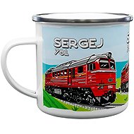 Pity not to buy ŠN Enamel Mug Locomotive 781 "Sergej" (M62) 330ml - Travel Mug