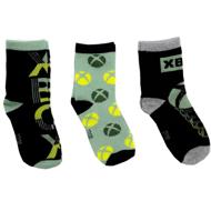 Xbox: Icons And Text - Kids Socks (31 - 34) - Socks