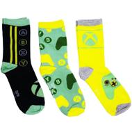 Xbox: Buttons And Icons - Kids Socks (31 - 34) - Socks