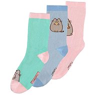 Pusheen: Types of food - women's socks, set of 3 pairs (EU 39-42) - Socks