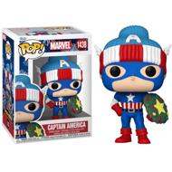 Funko Pop! Marvel Holiday Captain America - Figure