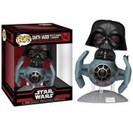 Funko Pop! Star Wars Dark Side Darth Vader with Tie Advanced x1 Starfighter - Figure
