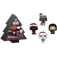 Funko Pop! Star Wars Holiday 2024 Pocket Keychains 4-Pack Tree Holiday Box 4 cm - Figure
