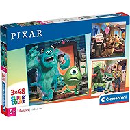 Disney: Pixar - Puzzle 3×48 Pieces - Jigsaw Puzzle