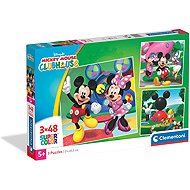 Mickey Mouse Clubhouse – 3 × 48-Piece Puzzle - Jigsaw Puzzle