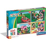 Mickey Mouse Clubhouse – 4-in-1 Puzzle (12+16+20+24 pieces) - Jigsaw Puzzle