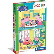 Peppa Pig - 2 × 20 Piece Puzzle - Jigsaw Puzzle
