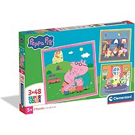 Peppa Pig - Puzzle 3 × 48 Pieces - Jigsaw Puzzle