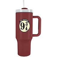 Harry Potter Platform 9 and 3/4 travel mug with straw - Travel Mug