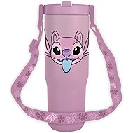 Lilo and Stitch Angel travel mug with strap - Travel Mug
