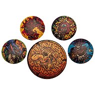 Dungeons & Dragons: Monsters - Plaque Set 5 pcs - Badge