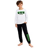 Minecraft - pajamas white/black 134 - Pyjamas