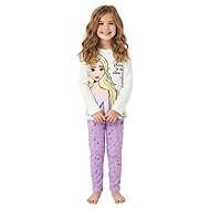 Frozen Elsa pyjamas – white and purple 128 - Pyjamas