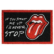 The Rolling stones: never stop - doormat - Doormat