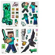 Minecraft: Characters - Window Stickers - Kids Stickers
