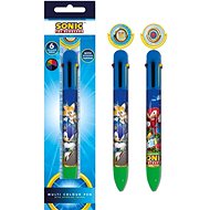 Sonic: The Hedgehog Ring Spin - plastic pen 6 colours - Pen