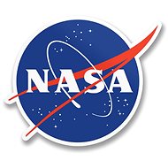Hybris Production AB Sticker NASA Insignia 10 cm - Self-Adhesive Sticker