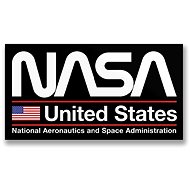 Hybris Production AB Sticker NASA United States 12 cm - Self-Adhesive Sticker