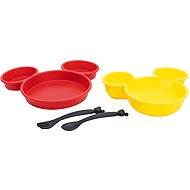 Mickey Mouse – 4-in-1 children’s dining set, red/yellow - Children's Dining Set