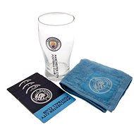 FOREVER COLLECTIBLES Manchester City Fc: Wordmark - bar set - Glass