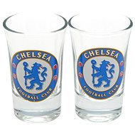 FOREVER COLLECTIBLES Chelsea Fc: Wordmark - stamprle - Glass