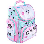 Pastel Cat - School Backpack / Satchel - School Backpack