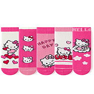 Snugs Hello Kitty PINK 2-5 years 5 pairs - Children' s socks - Socks