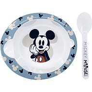 STOR Mickey Mouse - Miska se lžičkou - Small Bowl