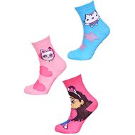 Sun City Gabby's Dollhouse Socks, 3-Pack, 31-34 - Socks - Socks