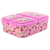 Kuromi Snack Box with Compartments Pink - Lunch Box