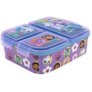 Gabby's Dollhouse Snack Box with Compartments - Lunch Box