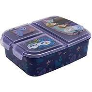 Frozen Snack Box with Compartments, Blue-Purple - Lunch Box