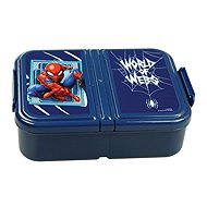 Spiderman Multi-Compartment Snack Box - Lunch Box