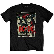 AC/DC: Highway To Hell Sketch - black tričko 2XL - T-Shirt