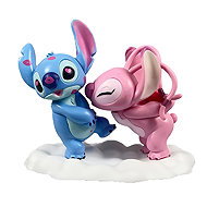 Lilo a Stitch - sada figurek se stojanem - Collector's Set
