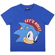 T-shirt Sonic blue size 164 - T-Shirt