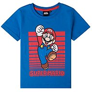 T-shirt Super Mario blue size 104 - T-Shirt