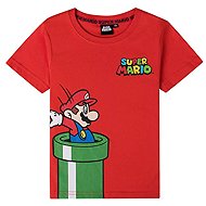 T-shirt Super Mario red size 104 - T-Shirt