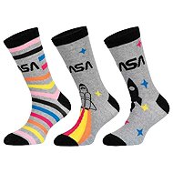 3PACK NASA multi-coloured shorts, kids (39270/red) 23/26 - Socks