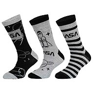 3PACK NASA multi-coloured shorts, kids (39269/grey) 23/26 - Socks