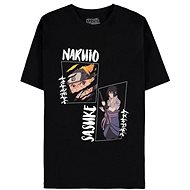 Naruto Shippuden: Naruto & Sasuke - pánské tričko XL - T-Shirt