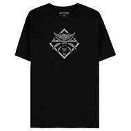 The Witcher: Game Wolf Medallion - pánské tričko XL - T-Shirt