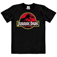 Jurassic Park: logo - men's tričko XXL - T-Shirt