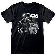 Star Wars The Mandalorian: Photo - Mens T-shirt M - T-Shirt