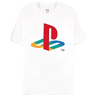 Playstation: logo - Men's T-shirt white, size 3.5 mm M - T-Shirt