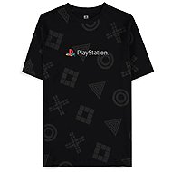 Playstation: Symbols - Men's t-shirt black, size 4.5 mm, w. L - T-Shirt