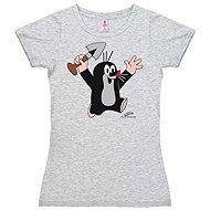 Mole: Juhu - Women's grey T-shirt, size 4.5 mm, w. XS - T-Shirt