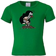 Mole: Gardener - Children's T-shirt green, 152-164 cm - T-Shirt